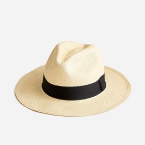 NWT J.Crew Panama Hat, Sz M/L